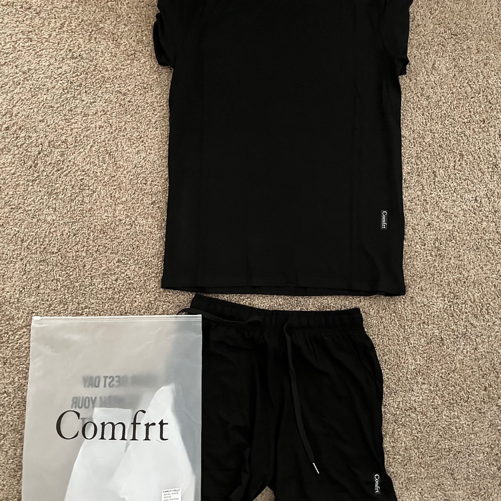 CLoud Shorts and Tee PJ Set - brand new still in plastic bag